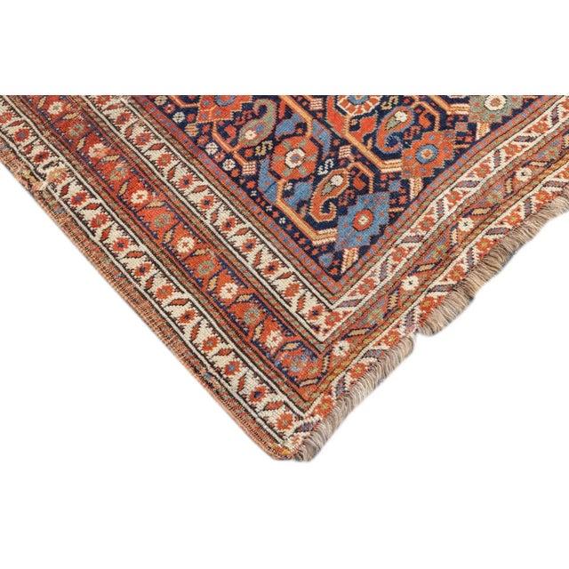 Textile Antique Afshar Rug 5' x 8'11'' For Sale - Image 7 of 12