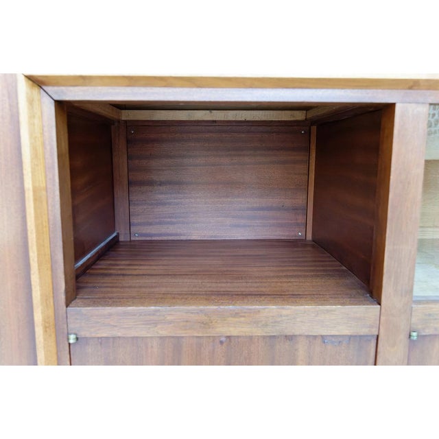 Modernist Art Deco Bookcase / Cabinet attributed to Auguste Vallin, France, 1930s For Sale - Image 16 of 18