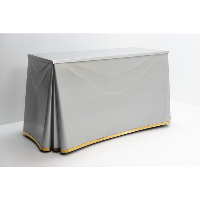 Vintage Draped Table by J. Dickinson for Sutherland, 1990s For Sale - Image 6 of 15