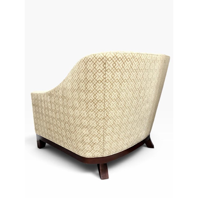 2010s Laura Kirar Baker Furniture Neue Lounge Chair For Sale - Image 5 of 10
