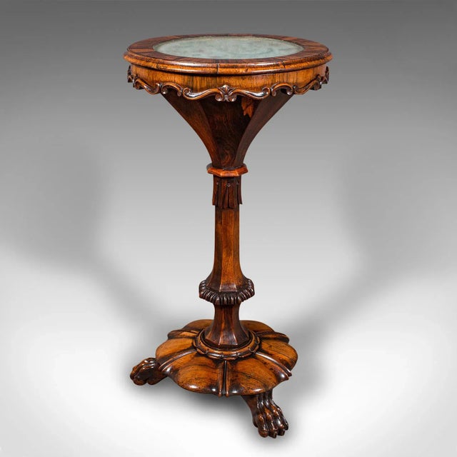 1830s Antique William IV Sewing Table For Sale - Image 6 of 12