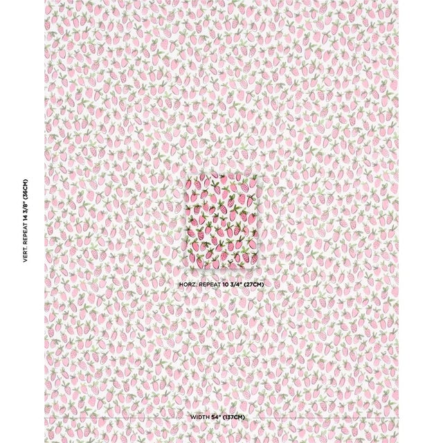 Created in collaboration with Studio Bon, Shortcake Indoor/Outdoor is an irresistible strawberry print with a loose, hand-...