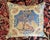 Blue Vintage French Neoclassical Aubusson Jacquard Tapestry Pillows- A Pair For Sale - Image 8 of 16