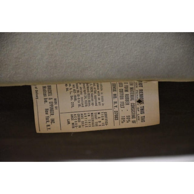 1970s Ward Bennett for Brickel Associates Banker Chair For Sale - Image 9 of 9