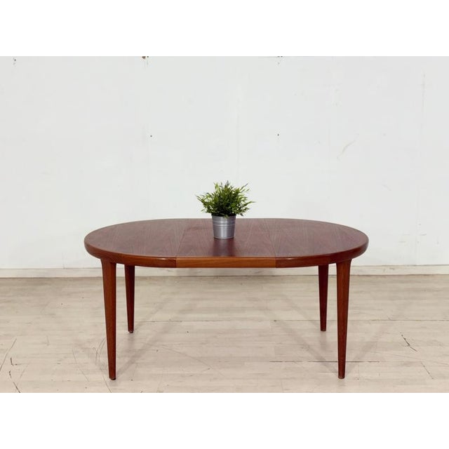 Brown Vintage Danish Teak Coffee Table For Sale - Image 8 of 8
