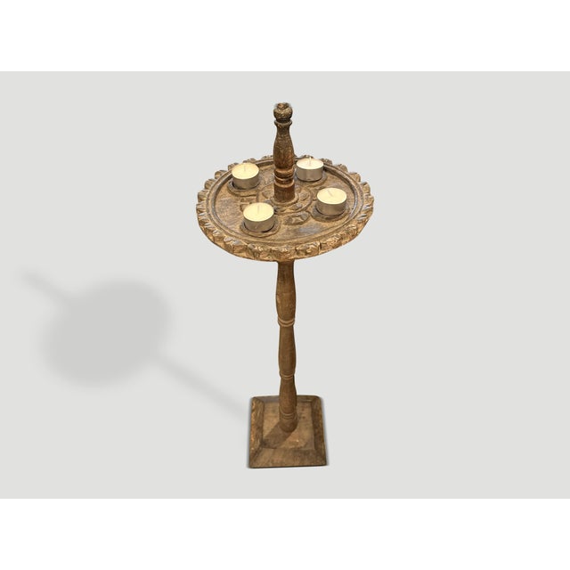 1900 - 1909 Antique Candle Holder For Sale - Image 5 of 5