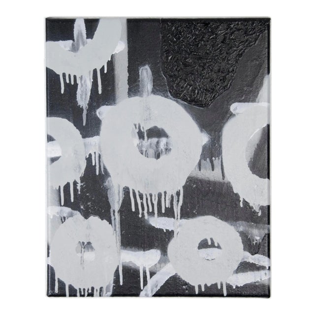 Original Spray Painting on Canvas by Jeffery Stuart For Sale