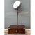Vintage Brass and Wood Campaign Vanity Mirror For Sale - Image 12 of 12