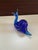 Late 20th Century Vintage Artist Made Blue Glass Snail For Sale - Image 5 of 12