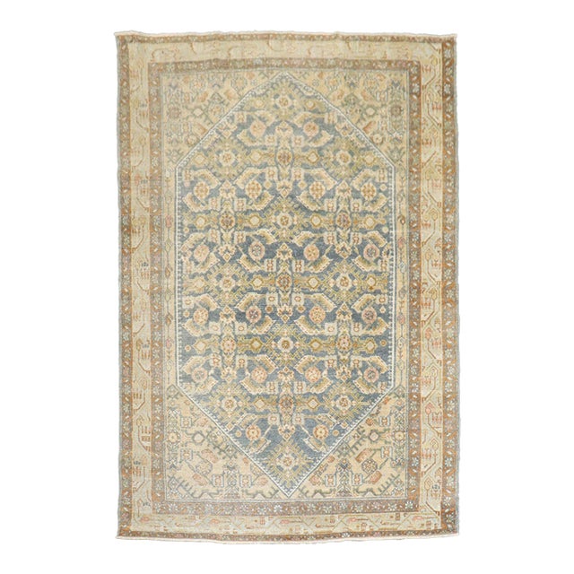 Malayer Corner Herati Accent Rug no. j5326 For Sale