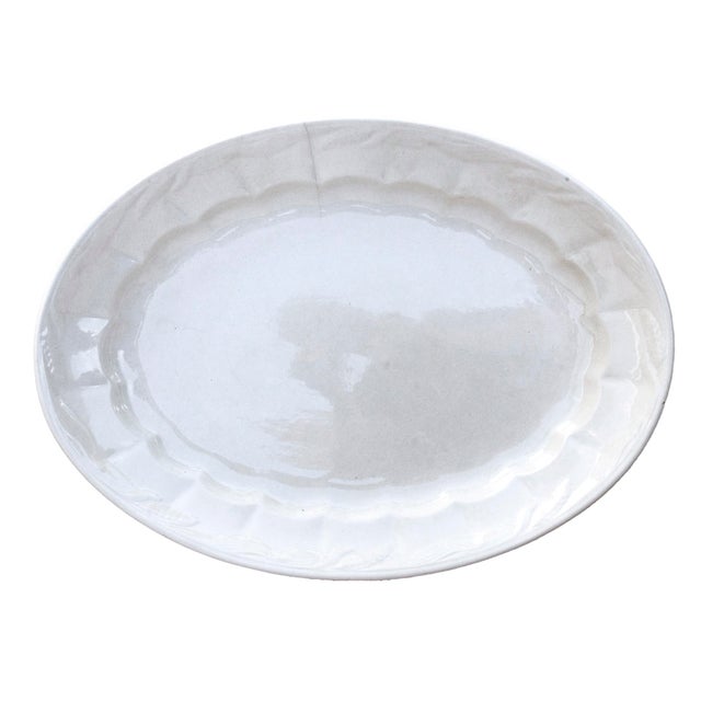 Early 20th Century Antique English Ironstone Platter For Sale - Image 5 of 8