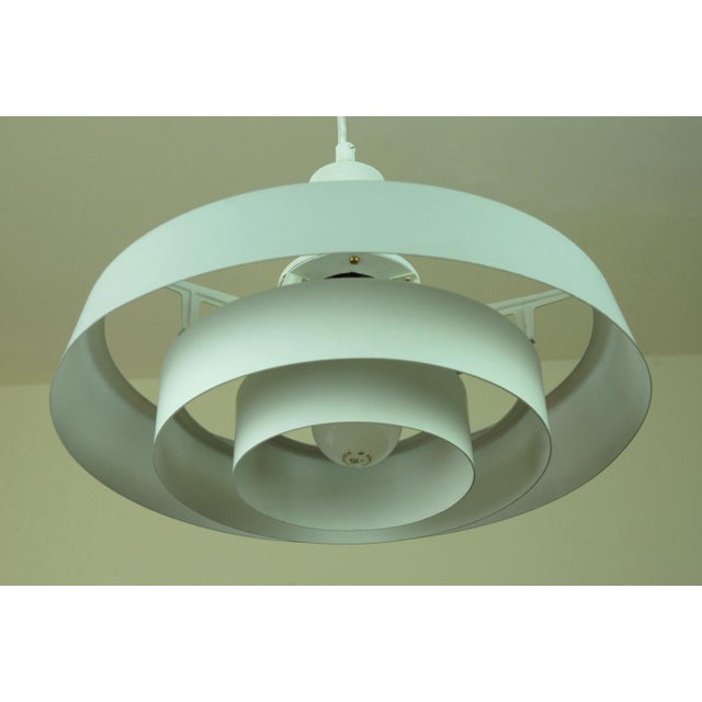 Metal Prototype Pendant Lamp by Jo Hammerborg for Fog & Mørup, 1960s For Sale - Image 7 of 11