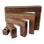 Mid Century Modern Wooden Articulating Candle Holder For Sale