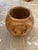 Brown Turned Teak Root Dry Vase Rounded Urn For Sale - Image 8 of 11