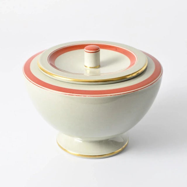 Art-Deco Danish Earthenware Box from Aluminia Royal Copenhagen, 1940s For Sale - Image 4 of 9