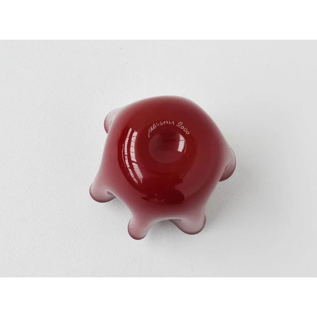 Venini Glass Vase by Fulvio Bianconi for Venini, 1950s For Sale - Image 4 of 5