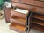 Brown Vintage 1960s Mid-Century Modern Walnut Wood and Woven Rattan Highboy Chest Cabinet by R-Way For Sale - Image 8 of 16