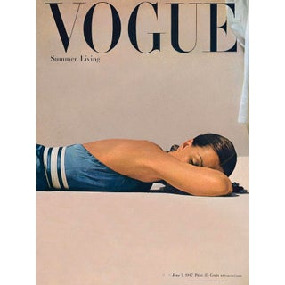 Vogue Magazine Cover June 1947 For Sale