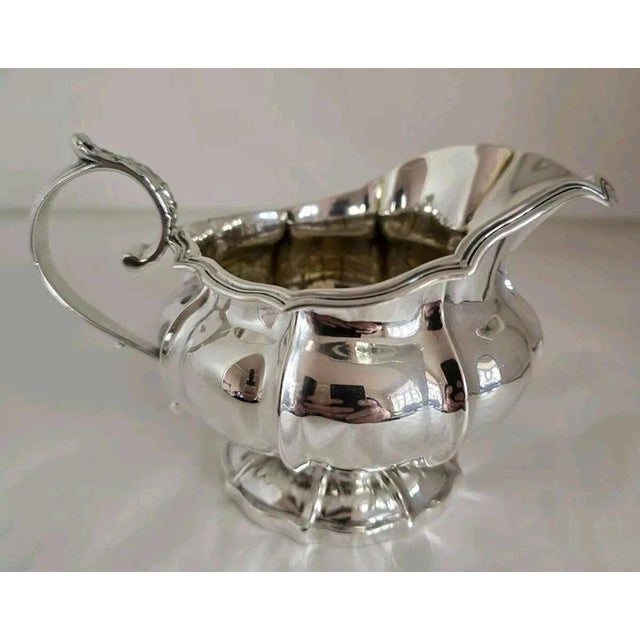 William IV Sterling Silver Cream Jug by William Eaton, 1834 For Sale - Image 10 of 18