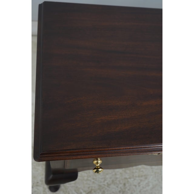 1970s Henkel Harris Virginia Galleries Jamestown Mahogany Server For Sale - Image 14 of 18