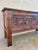 Wood Spanish Rustic Chestnut Drop-Front Storage Chest, Early 20th Century For Sale - Image 7 of 11