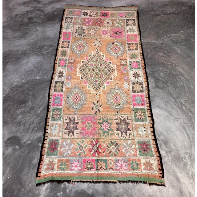 Moroccan Area Rug - 6'3" X 12'10" Ft For Sale - Image 4 of 9