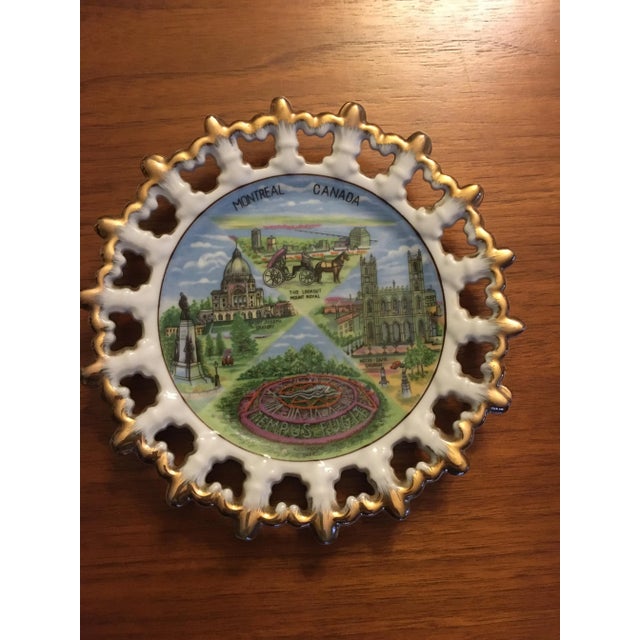 Handmade Openwork ESD Japanese Porcelain Wall Plate, 1950s For Sale - Image 10 of 16