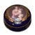 Round Cobalt Blue Madonna and Child Hinged Trinket Box Limoges China For Sale - Image 9 of 9