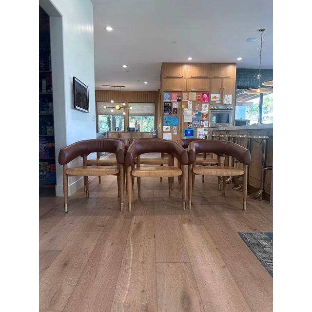 West Elm Discontinued West Elm Yates Cafe Chairs - Set of 6 For Sale - Image 4 of 12