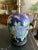 Vintage Chinoiserie Hand Painted Peonies Ginger Jar Lamp For Sale - Image 10 of 12