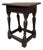 Late 17th Century English Oak Joint Stool With Turned Legs For Sale