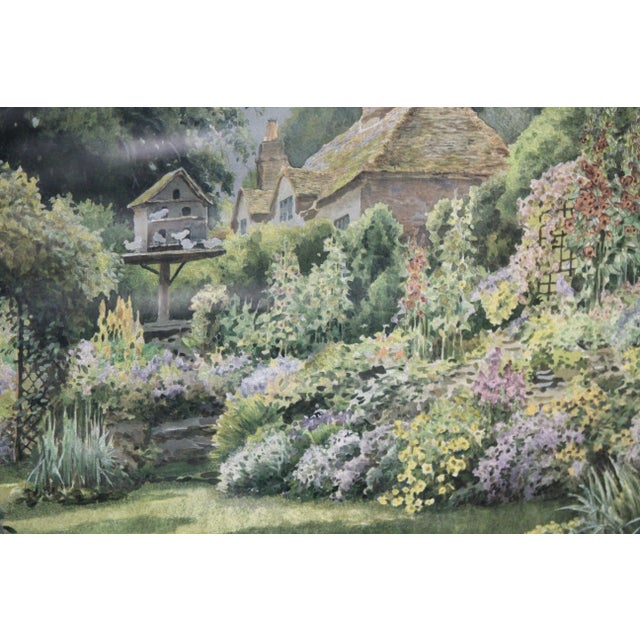 Glass Cottage Garden Wall Art, England, 1990s For Sale - Image 7 of 16