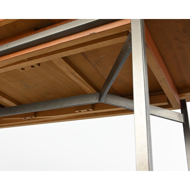 1960s Vintage French Teak Dining Table, 1960s For Sale - Image 5 of 17