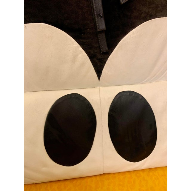 1990s Set of Vintage Goofy Rocking Chair and Footstool by Bretz, 1990s For Sale - Image 5 of 18