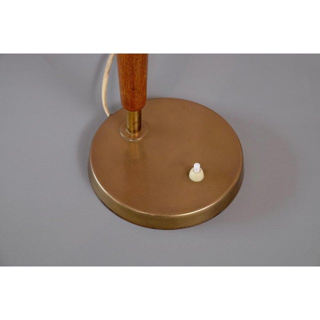 Brass Table Lamp attributed to Carl-Axel Acking, Sweden, 1950s For Sale - Image 10 of 15