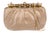 1990s 90s Judith Leiber Karung Tiger Eye Gemstone Karung SnakeSkin Day Evening Handbag Gemstones Vintage Shoulder For Sale - Image 5 of 11