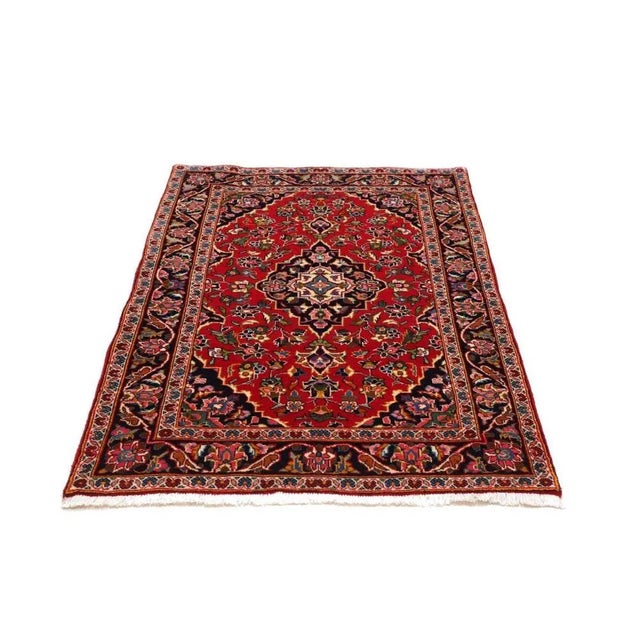Kashan Rug in Virgin Wool For Sale - Image 4 of 11