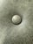 Gray Room & Board Sidney Leather Ottoman, Laino Slate For Sale - Image 8 of 12