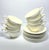 English 1950s English Wedgwood “Wellesley” Ceramic Tea Cups & Saucers - Set of 6 For Sale - Image 3 of 9
