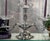 Victorian Vintage Reed and Barton Epergene Candelabra With Glass Liners - 4 Piece Set For Sale - Image 3 of 10