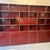 Modular Shelving Unit in Burgundy Red Lacquered Wood and Chromed Metal Frame, Italy, 1970s For Sale - Image 12 of 13
