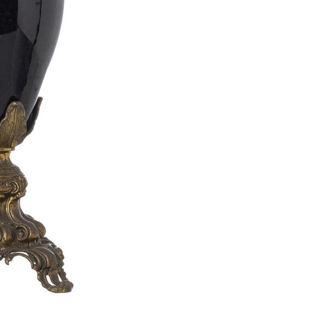 Porcelain Sèvres Pitcher in Bronze For Sale - Image 5 of 6