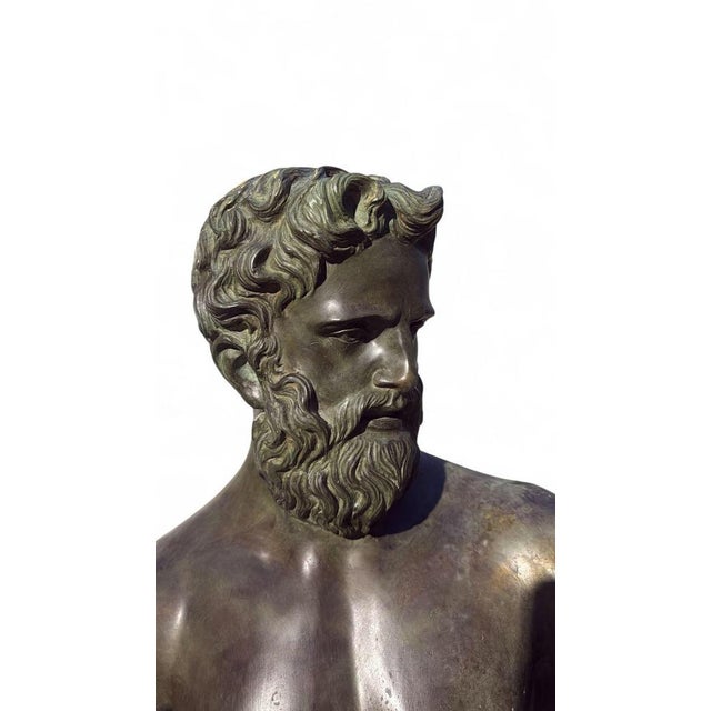 Metal Unknown, Neptune, 1970, Bronze For Sale - Image 7 of 8