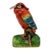 Outstanding & Rare Antique Beautifully Hand Painted Albany Foundry Cast Iron Heron Doorstop Circa 1920s For Sale
