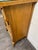 Antique American Empire Revival Oak Highboy Dresser Chest of Drawers With Mirror For Sale - Image 11 of 18