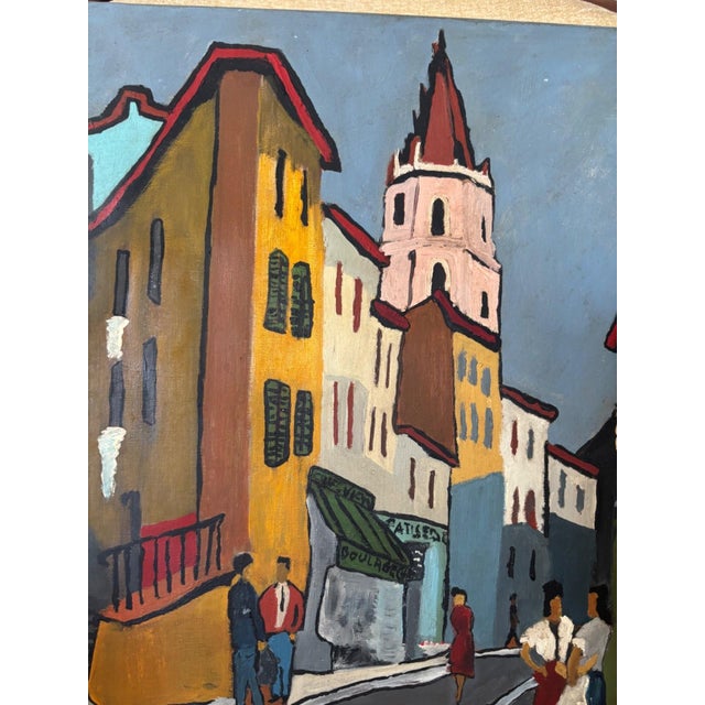 1960s J. Toucas, Marseille, 1964, Oil Painting on Canvas For Sale - Image 5 of 7