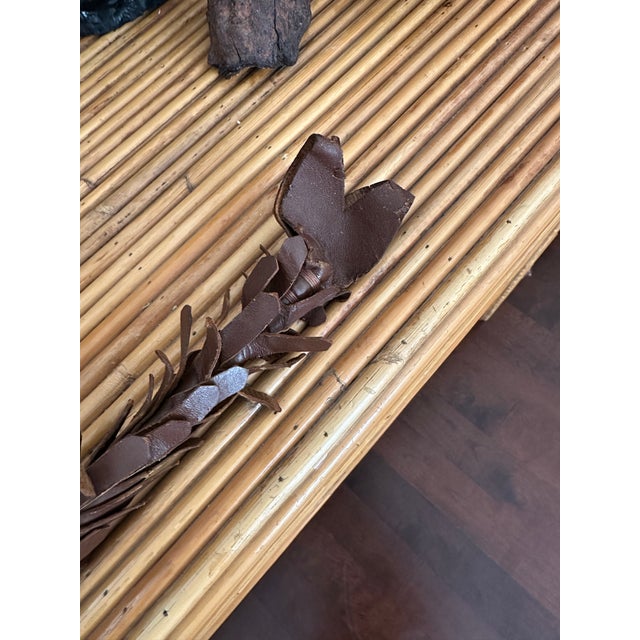 1980s Vintage Leather English Equestrian Horse Riding Crop For Sale - Image 5 of 16