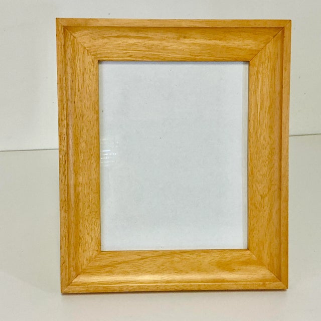 Vintage Arts & Crafts Farmhouse Boho Chic Fruit Wood Picture Frame. For Sale - Image 10 of 10