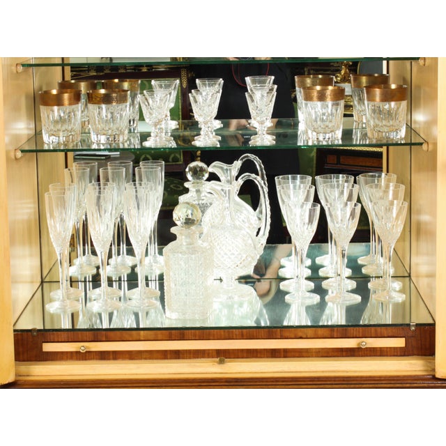 20th Century Burr Walnut Cocktail Cabinet For Sale - Image 3 of 18