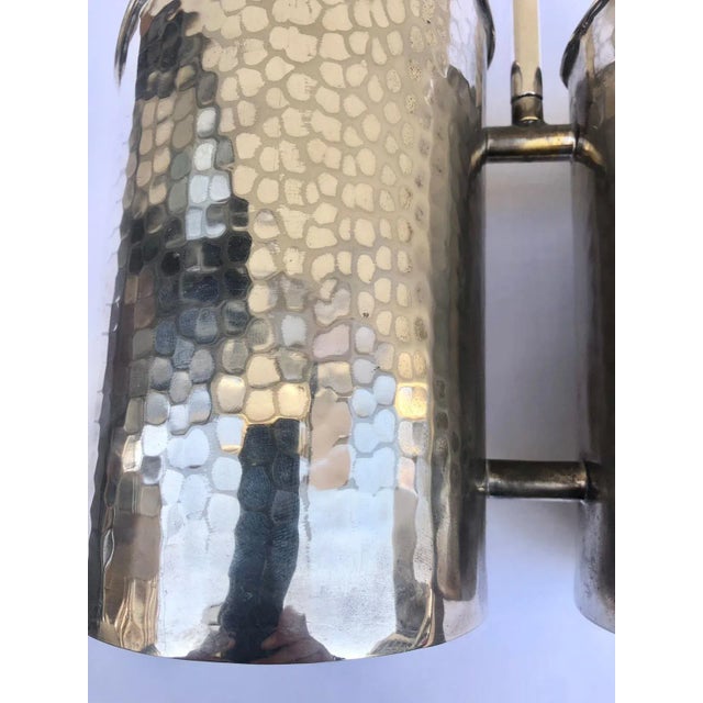 Italian Silverplated Wine Bottle Holder in the Style of Lino Sabattini, 1970s For Sale - Image 6 of 11